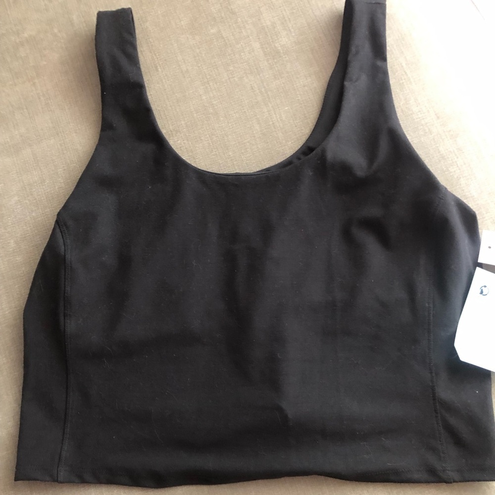 Dicks Sporting Goods cropped black tank Large